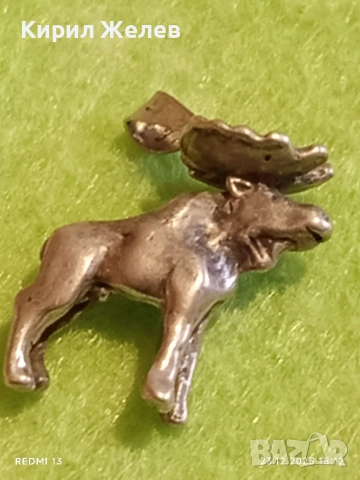 Сребърна висулка ЛОС много красива ювелирна изработка 13425, снимка 8 - Колиета, медальони, синджири - 52884591