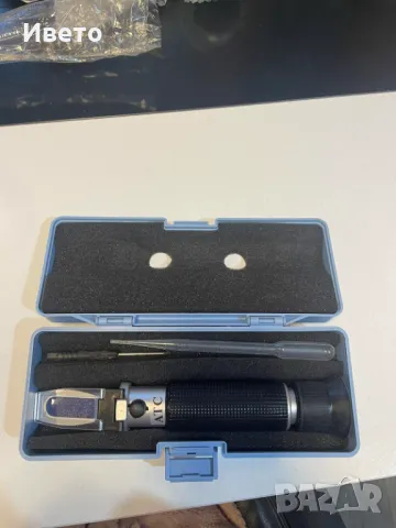 Оптичен рефрактометър ATC за проверка на антифриз,електролит,течност за чистачки и Adblue