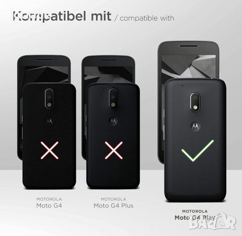 Motorola Moto G4 Play - кейс прозрачен, снимка 2 - Калъфи, кейсове - 40215046