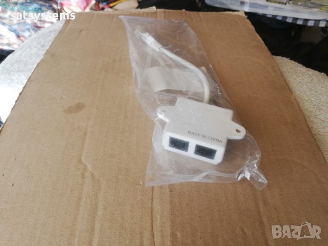 Ново!MicroConnect MYWA-04 Y-ADAPTER RJ45 - 2x RJ45 M/F Cat5e, снимка 5 - Кабели и адаптери - 37350037