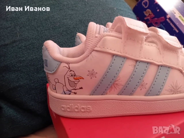 Оригинални детски маратонки Адидас - Олаф - номер 24, снимка 9 - Детски маратонки - 51651188