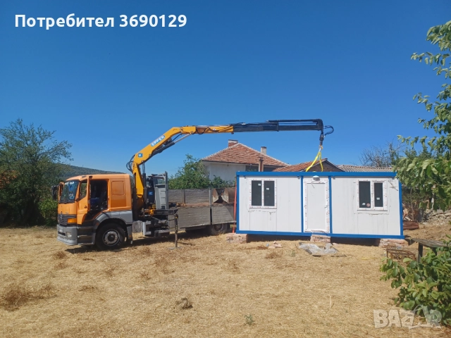 Услуги с мини Багер 4Т кран и хаспел, снимка 5 - Услуги с автокран - 52473113