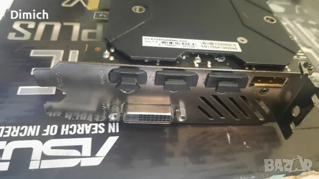 Видеокарта RX580 8GB Gigabyte , снимка 3 - Видеокарти - 50179248
