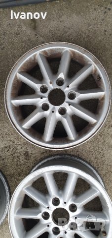 Оригинални лети джанти за бмв е36 е46 15 цола алуминиеви джанти за бмв 5х120 7jx15 et47, снимка 6 - Гуми и джанти - 34557527