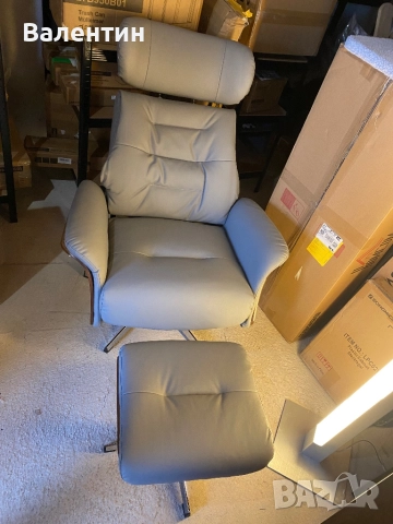 Релакс кресло с опция сън и поставка за крака, снимка 9 - Дивани и мека мебел - 52432345