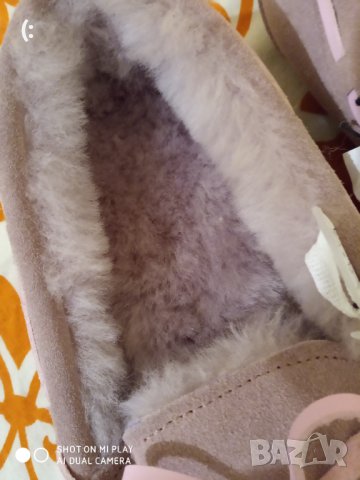 Нови пантофи-естествен велур., снимка 3 - Пантофи - 43400105