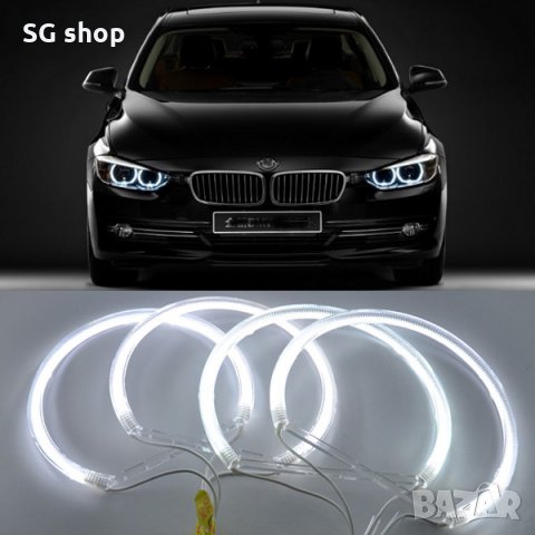 Ангелски очи Angel Eyes CCFL BMW E36 E38 E39 E46 Е87 Е83 Е60 Е53 Голф, снимка 8 - Аксесоари и консумативи - 26825787