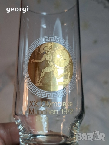 немски колекционерски чаши за бира от Олимпиадата в Мюнхен 1972 28/4, снимка 5 - Чаши - 51945443