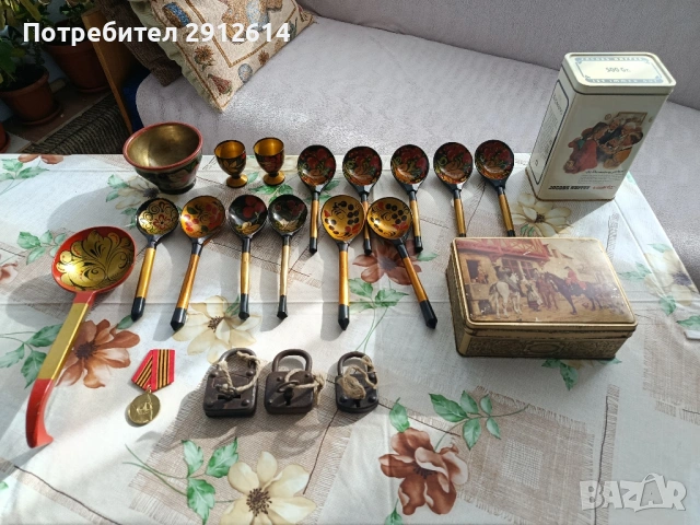 Лот лъжици кутии катинари, снимка 3 - Колекции - 53250604