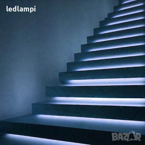 LED лента COB 24V IP67 320LED Синя, снимка 7 - Лед осветление - 43130139