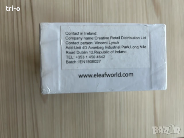 Комплект вейп устройство Eleaf Istick Basic, 2300 mAh, Сив, снимка 7 - Вейп без пълнители - 50827295