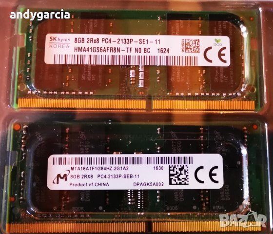 16GB DDR3L KIT 1600mhz Samsung (Комплект 2x8GB DDR3L) кит рам памет лаптоп laptop, снимка 7 - RAM памет - 32127378