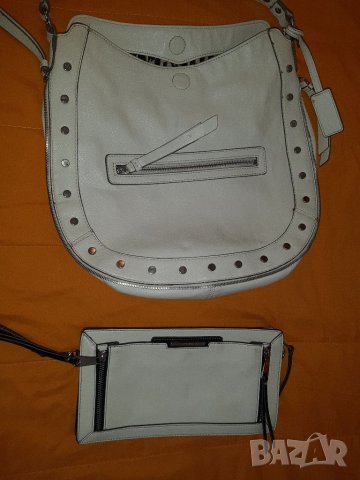 Оригинални дамска чанта + малка чантичка на NINE WEST, снимка 1 - Чанти - 35516231