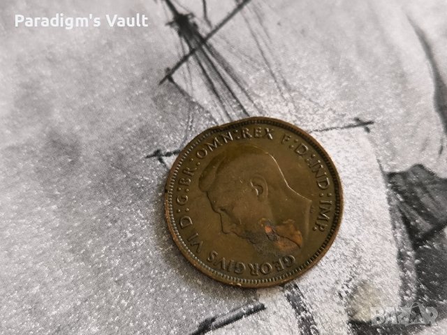 Монета - Великобритания - 1 пени | 1940г., снимка 2 - Нумизматика и бонистика - 44014492