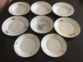 8 бр. порцеланови чинии с различна декорация, снимка 1 - Чинии - 32760663