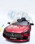 Акумулаторен КОЛА Mercedes GT R ,12V с меки гуми, снимка 6