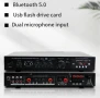 5.1-канален HIFI усилвател,висока мощност,домашно кино,Bluetooth,радио НОВ, снимка 4