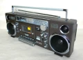 Мини BOOMBOX, радиокасетофон Sanwa 7096 / Japan, снимка 3