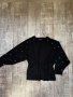 Wow 🤩 Черен  пуловер блуза  Zara овърсайз размер  с декорация перли, снимка 12