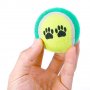 860 Играчка за кучета тенис топки 3 броя в комплект тенис топка за куче, снимка 4