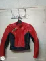 Дамско мото яке, кожа р-р 42 -ХС/С-протектори, снимка 1