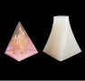 3d триъгълник пирамида силиконов молд калъп форма за бижутерски сладкарски смола изделия шоколад