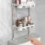 5191 Етажерка за тоалетна с 2 рафта, снимка 3