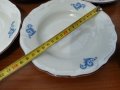 Стар български порцелан чинии дълбоки, снимка 1