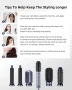 Нов Магически 6 в 1 Air Styler 1000W Сешоар Четка Къдрици Обем Жени Прическа, снимка 8