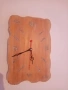 Стенен часовник от дърво-ръчна изработка, снимка 1