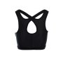 La Gear - Дамски спортен сутиен Crop, Черен, размери XXS и S EU., снимка 2