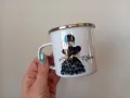 Емайлирано канче с име по желание , снимка 1