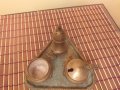 Комплект  от месинг, снимка 2