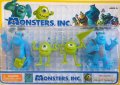 Комплект с фигурки на Таласъми ООД (Monsters, Inc.), снимка 1 - Фигурки - 40069719