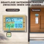 Shulltji Безжична метеорологична станция с външен сензор, снимка 7