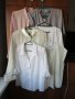 Ризи, блузи дамски елегантни с копчета, 6 броя-30 лева, снимка 1 - Ризи - 26596196