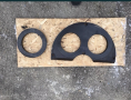 Комплект плоча и пръстен за бетон-помпа Sermac, снимка 1 - Индустриална техника - 36483134