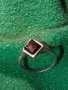СТИЛЕН СКЪПОЦЕНЕН СРЕБЪРЕН ПРЪСТЕН СРЕБРО 925 с ШЛИФОВАН ЧЕРЕН ОНИКС 71211, снимка 14