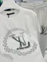 Louis Vuitton Дамски Спортен Комплект С Лого Със Шити Кристали Тениска И Долнище - 2 Цвята Код A510, снимка 4