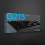 Гейминг клавиатура Logitech - G213 Prodigy, RGB, черна, снимка 1 - Клавиатури и мишки - 38785321