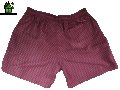 Мъжки плувни шорти-големи размери винено червени, снимка 2