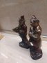  Чифт бронзови антикварни статуетки , снимка 5