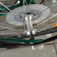 Продавам колела внос от Германия  градски алуминиев велосипед TOURY CITY GREEN 26 цола с кошничка, снимка 18 - Велосипеди - 32781793