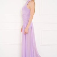 НОВА официална лилава маркова рокля Guess Jennifer Lopez, размер М, снимка 2 - Рокли - 43008465