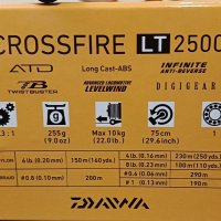 Риболовна макара Daiwa Crossfire 2500, снимка 6 - Макари - 44002623