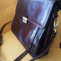 Продавам бизнес чанта от естествена кожа GIANNI CONTI, снимка 1 - Чанти - 44921015