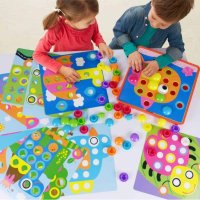 Комплект мозайка с шаблони, снимка 3 - Игри и пъзели - 43157847