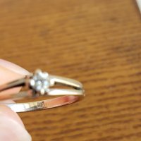 Sofia - Antwerpen пръстен с брилянт / диамант, снимка 1 - Пръстени - 40831575