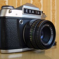EXA 1b Обектив DOMIPLAN 2,8-50 automatic lens , снимка 5 - Фотоапарати - 39768703