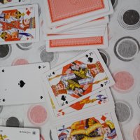 Стари карти тип ROKOKO , снимка 3 - Карти за игра - 37171092